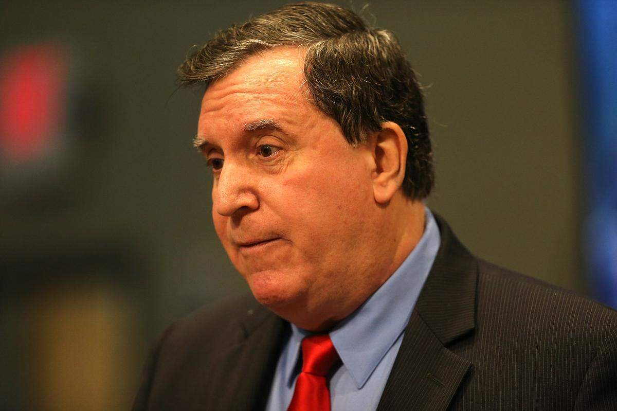 Commissioner Joe Carollo, District 3, at the City of Miami commission meeting in Miami, Florida, Thursday, January, 9, 2020.