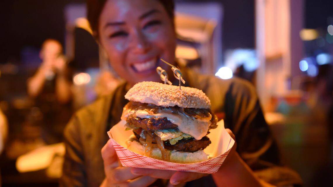Burger Bash is a highlight of the South Beach Wine & Food Festival. The event will be limited to smaller crowd in 2021 as part of COVID-19 guidelines.