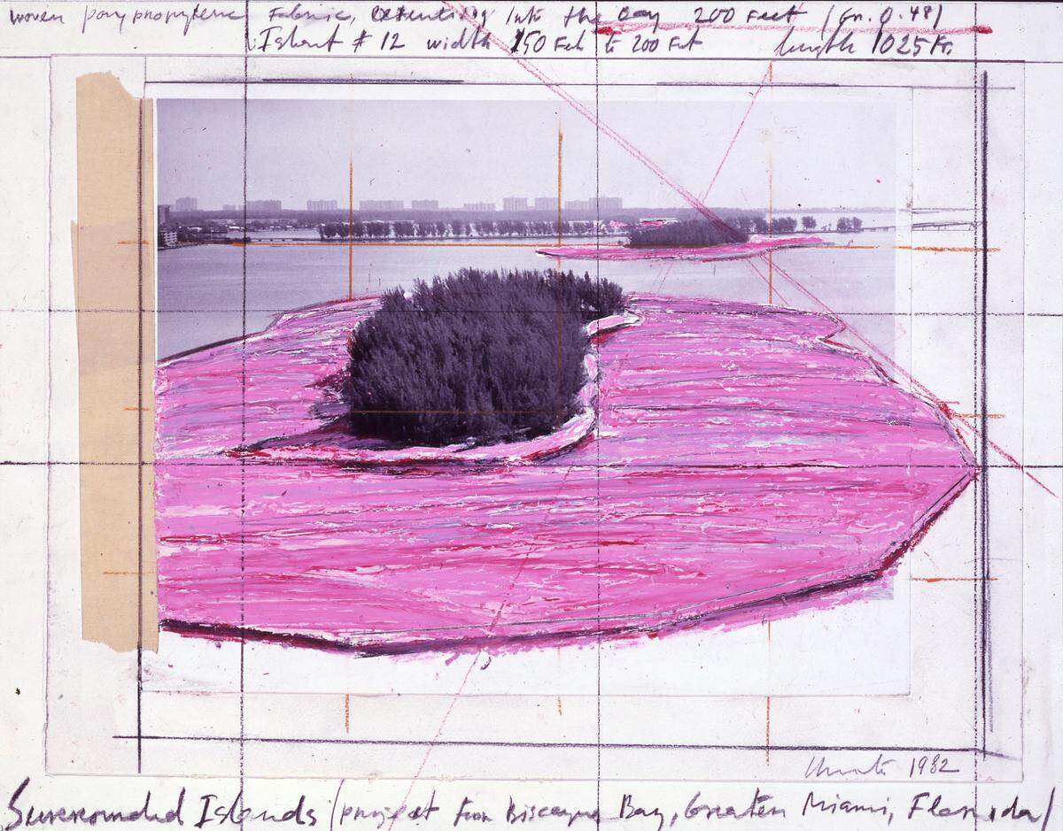 Perez Art Museum Miami will take a look back at the 1983 “Surrounded Islands” project by Christo and Jeanne-Claude.