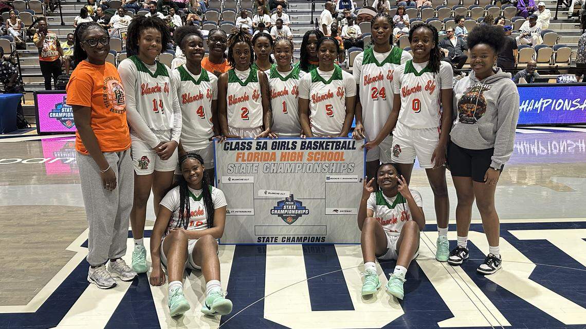 After finally breaking through to state, Blanche Ely girls dominate semifinal