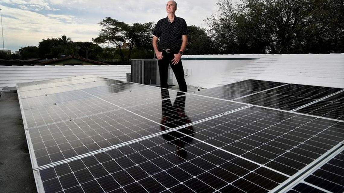 Hollywood homeowner Mark Lavallee added a solar system to his house in 2018.