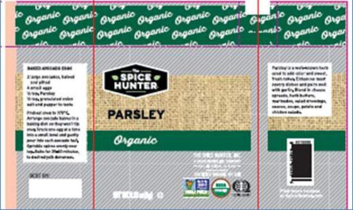 Spice Hunter Organic Parsley