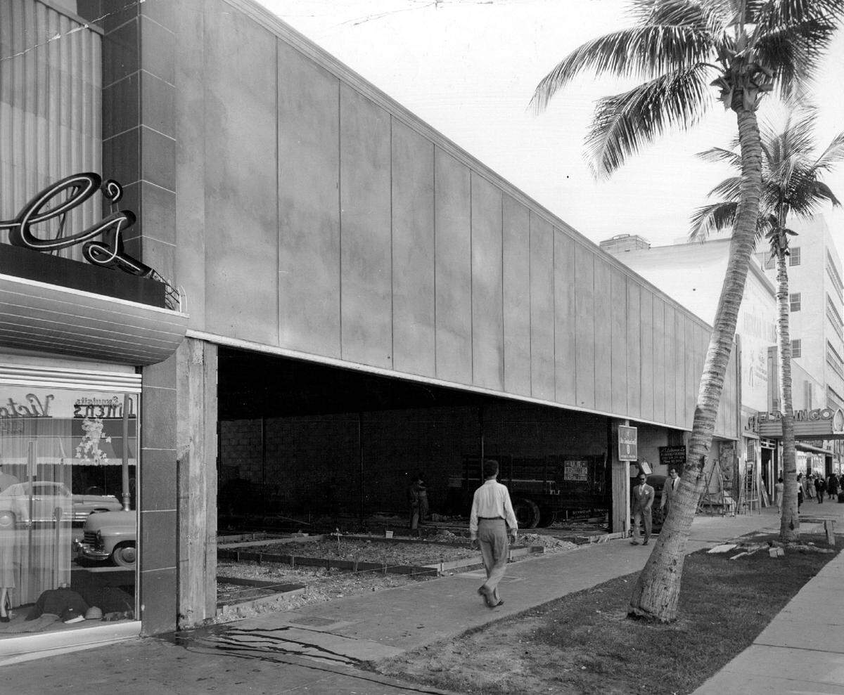 Lincoln Road in 1951.