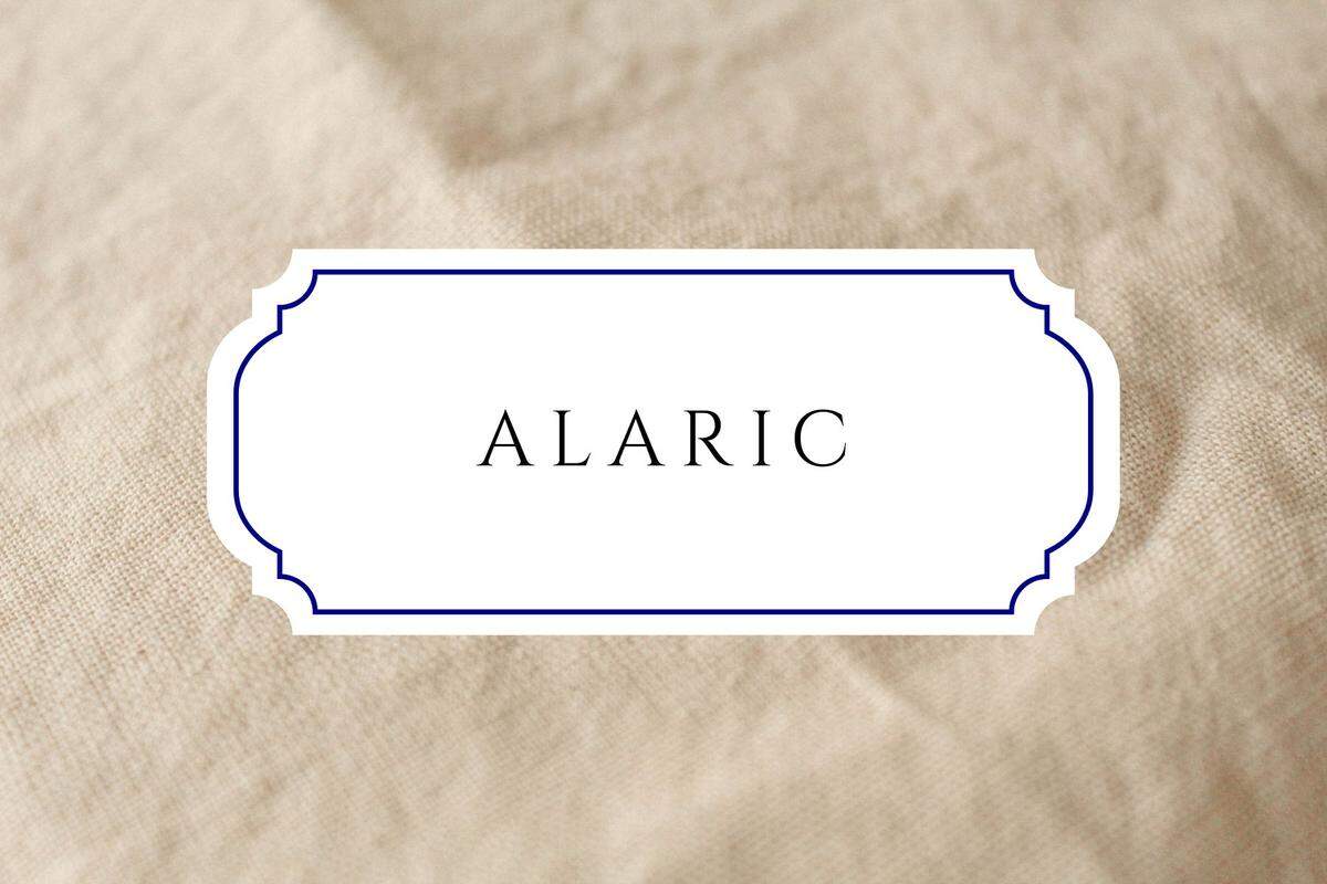names that start with a alaric