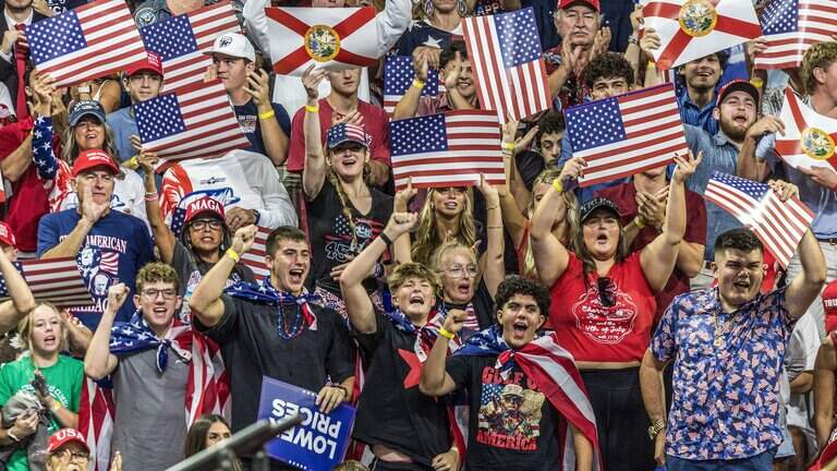 ‘Whatever Trump wants’: Trump’s Florida faithful stand united at Fort Myers rally