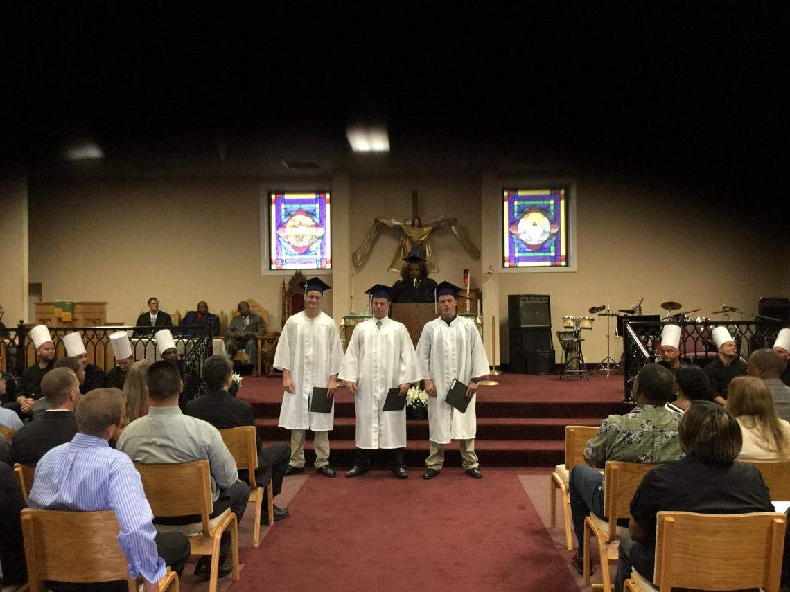 When inmates graduate from Turning Point Bridge, they sometimes remain at the same jobs they had as part of work release.