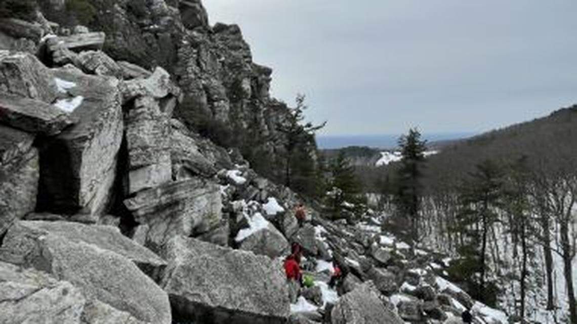 Searchers faced “steep, rocky, technical terrain” when looking for the missing dad.