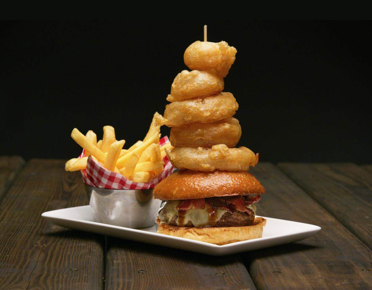 A burger and fries will be served at the Rooftop Garden Grill on Celebrity Edge, arriving in Fort Lauderdale in December.