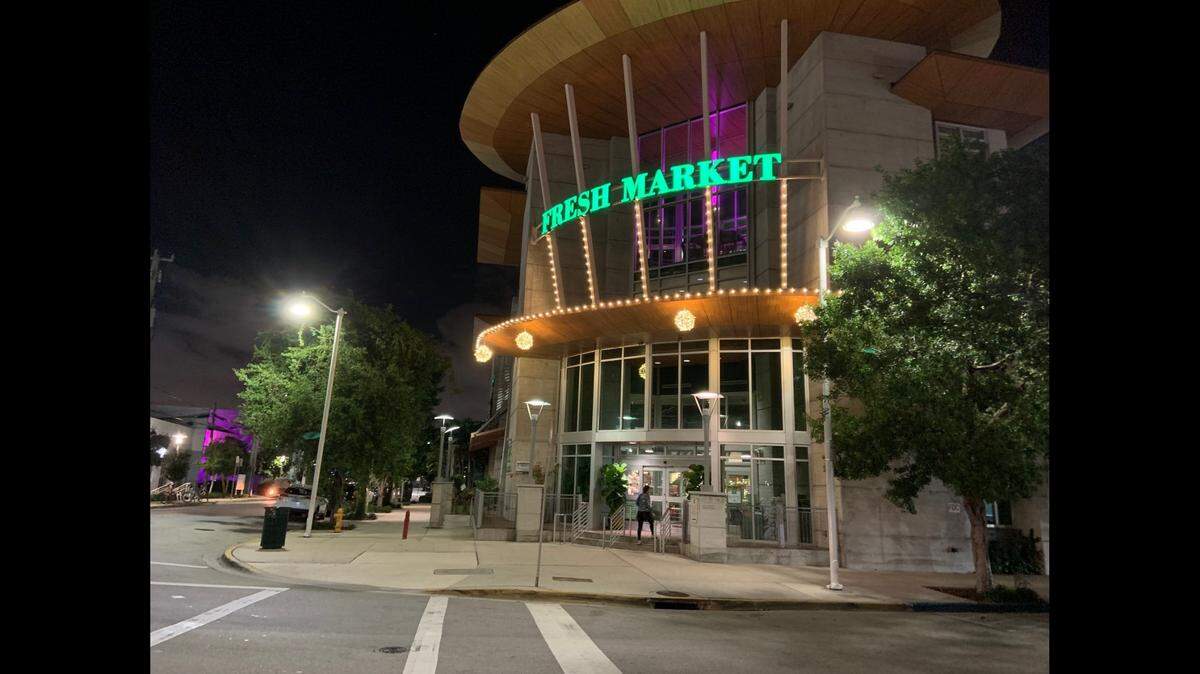The Fresh Market store on West Avenue in the Sunset Harbour area of South Beach will be open.