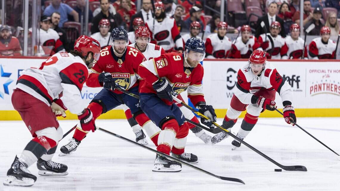 Panthers to open 2026-27 season on extended road trip, starting at Carolina