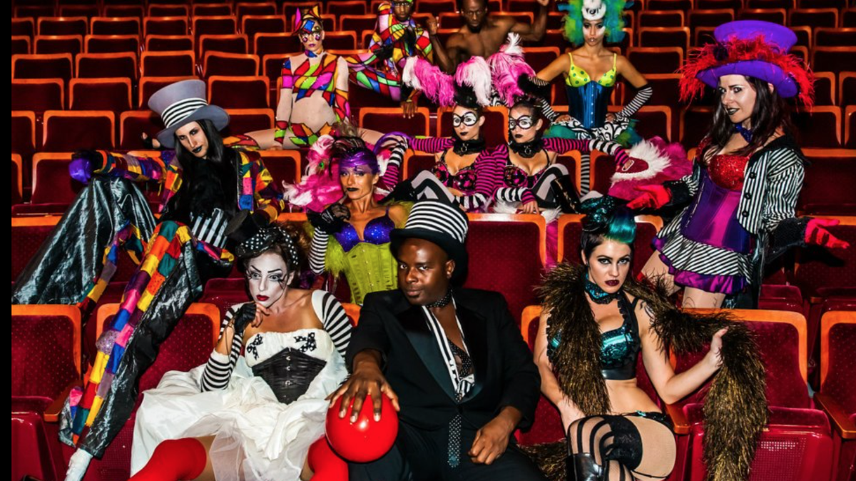 Knight New Work 2020 grant winner Diana Lozano’s CircX experimental cabaret theater company.