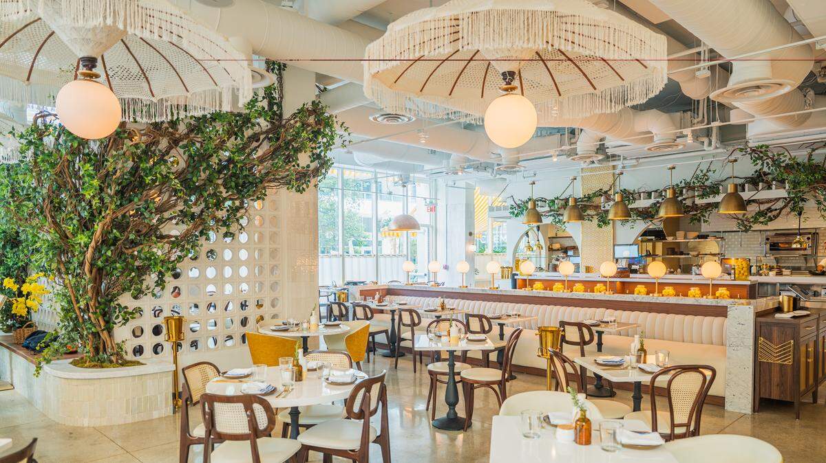 The new Motek restaurant in Midtown.
