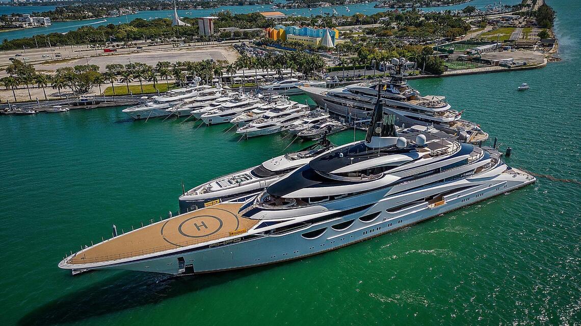 Miami Boat Show features largest superyacht shown in North America. We got a sneak peek