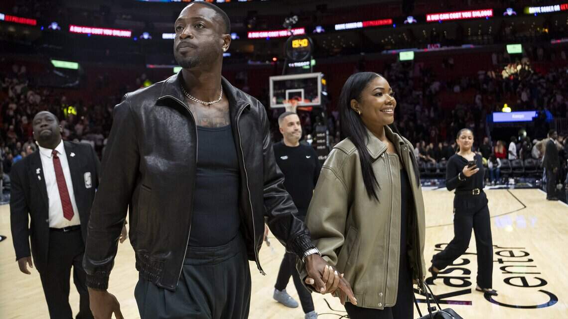Heat legend Dwyane Wade back in Miami. He’s got a brand new gig