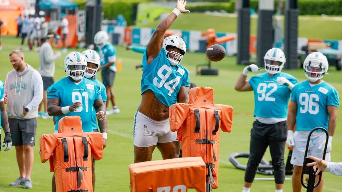 Dolphins want their identity to start up front. Can their young tackles deliver?