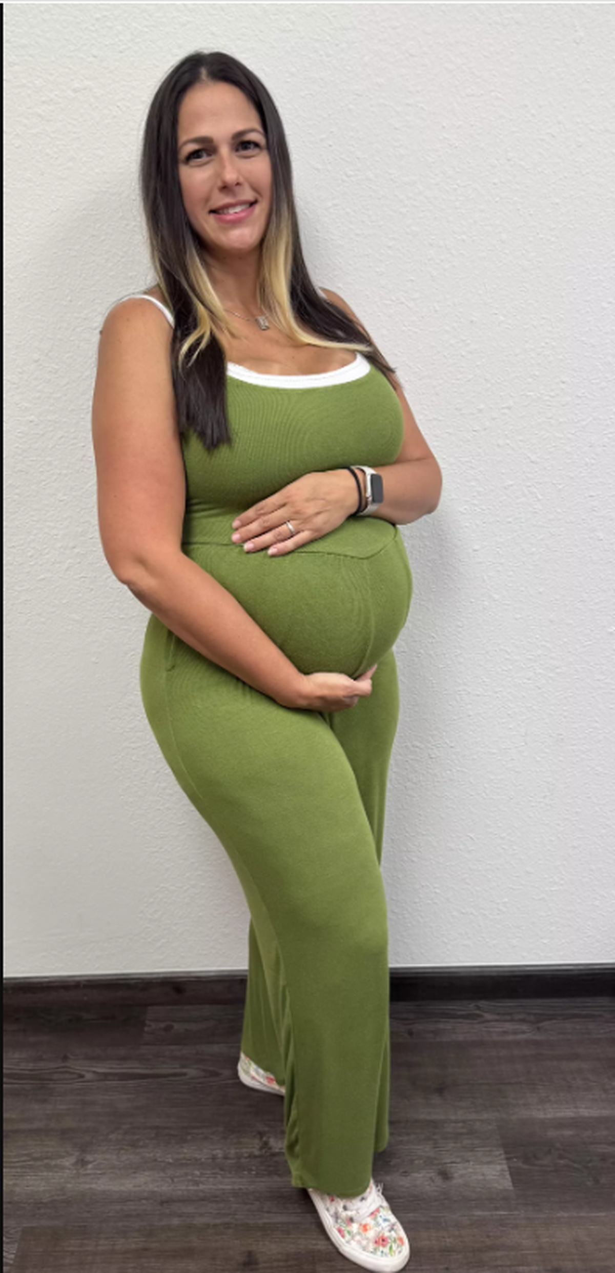 Christina Duarte said she’s been pregnant during four summers and this is the hottest it’s ever felt for her.