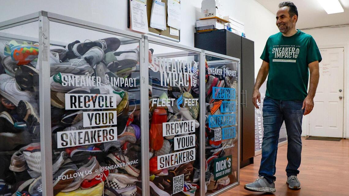 A ‘second life’ for your old sneakers. Miami company recycles and reuses them