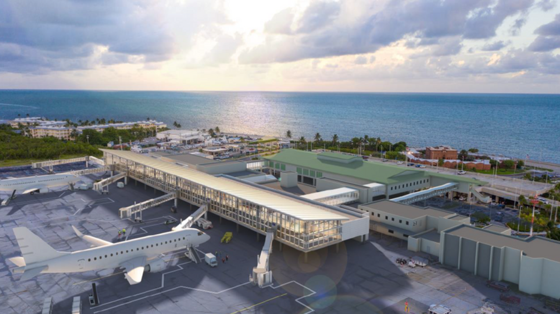The Key West International Airport expects a new $80 million concourse to open in 2024.
