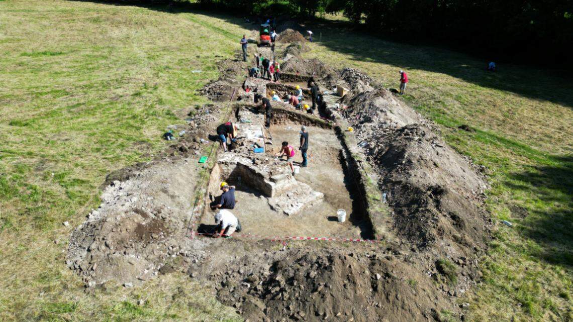 The coins were found at Himmelpforte monastery in Germany, which was looted by rebel farmers in 1525, experts said.