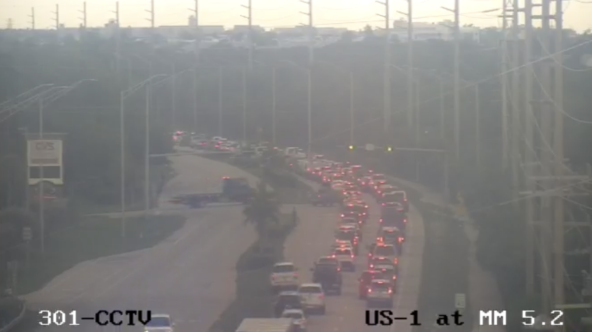 A multi-car crash near U.S. 1 and College Road just outside of Key West on Friday morning caused the northbound lanes of U.S. 1 to be closed.
