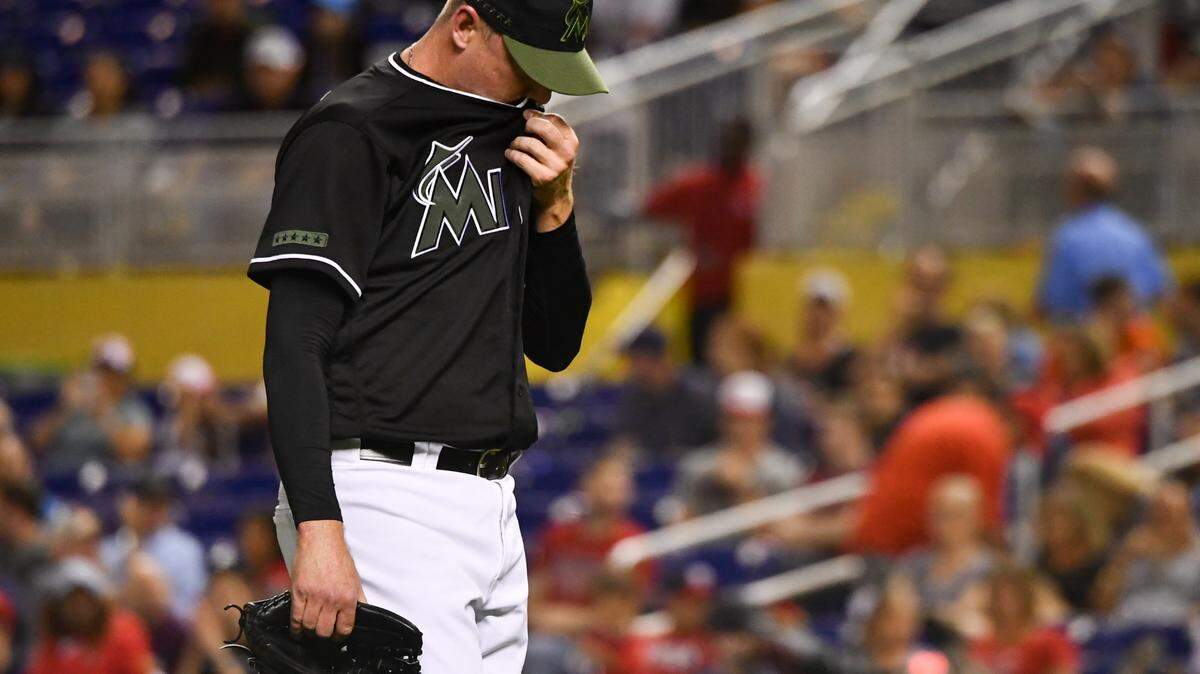 Brad Ziegler lost the closer's role for the Marlins after Wednesday's ninth-inning meltdown led to a 3-2 loss.