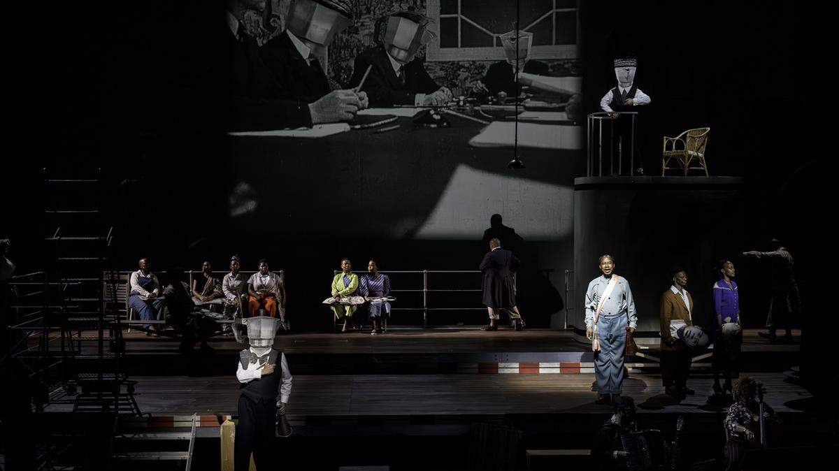 William Kentridge’s “The Great Yes, The Great No” is a visual arts-musical-theatrical spectacle at the Arsht Center programmed during Miami Art Week from Thursday, Dec. 5 through Saturday, Dec. 7. 