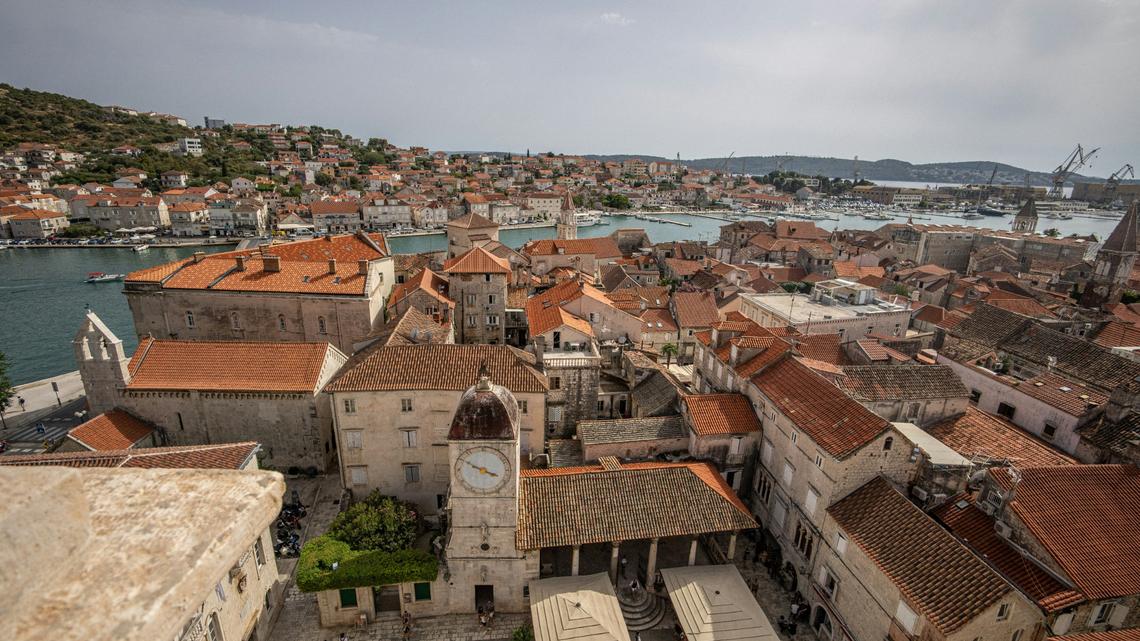 An ancient Roman cemetery in Trogir, Croatia, revealed a rare twin burial.