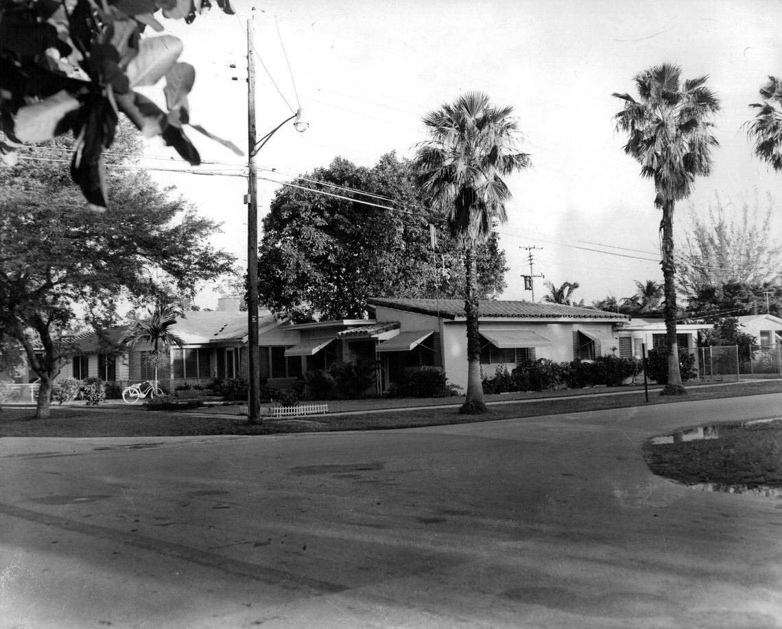 Hialeah homes in 1960.