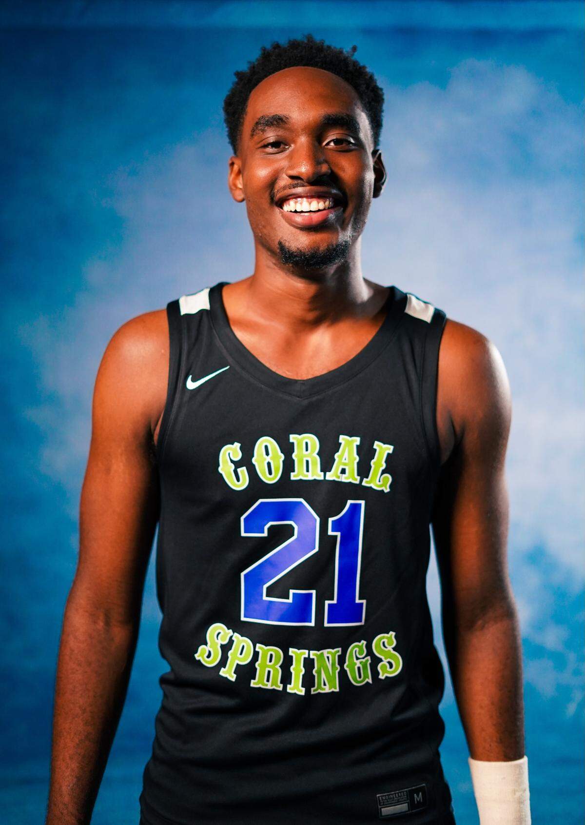 Coral Springs boys basketball senior combo guard Alex Pierre-Louis