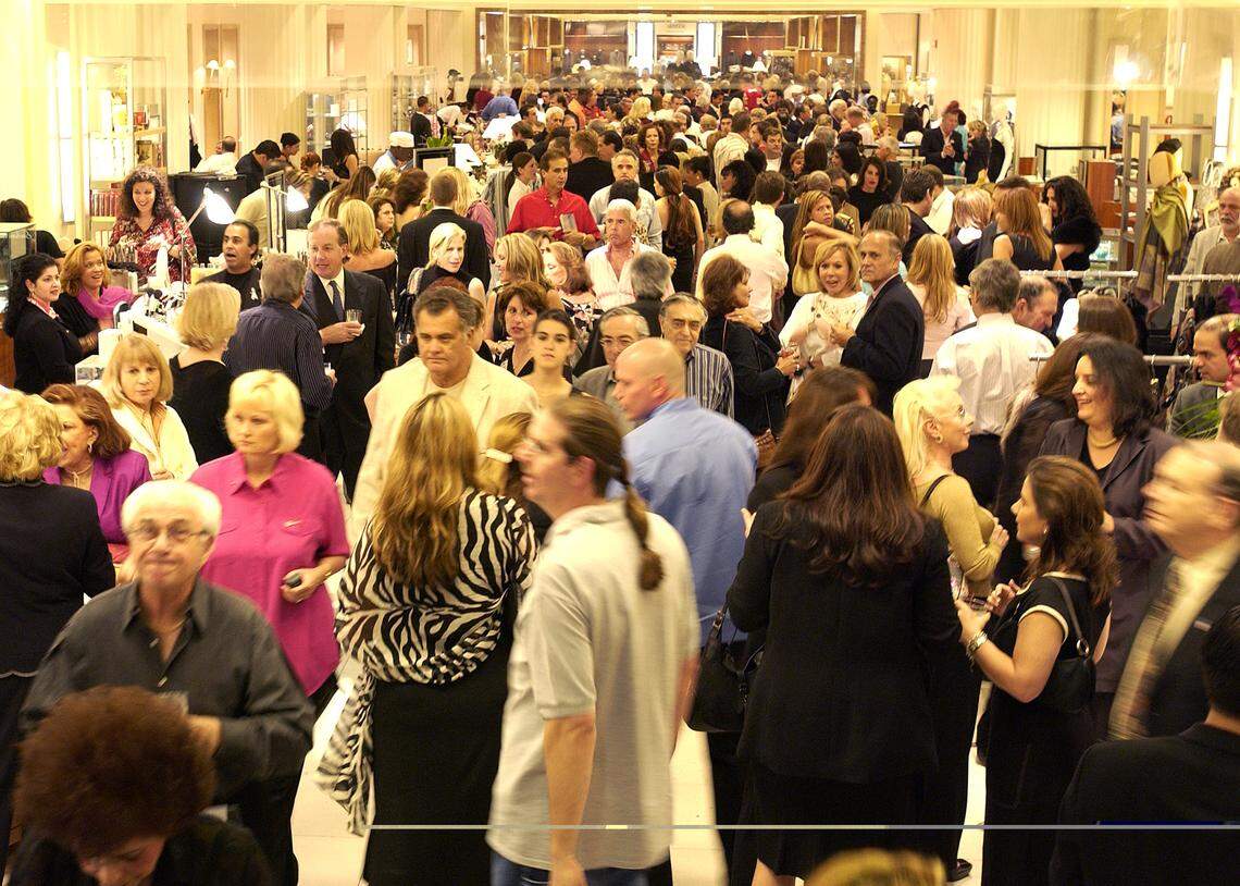 In 2003, Saks Fifth Avenue in Bal Harbour hosted a kickoff party for the fundraiser Key to the Cure.