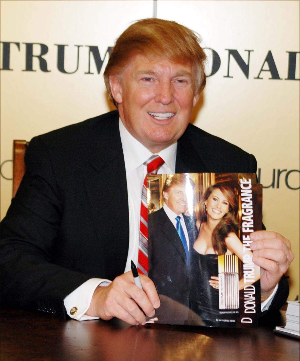 Donald Trump at Burdines-Macy’s store at Dadeland Mall in Kendall.