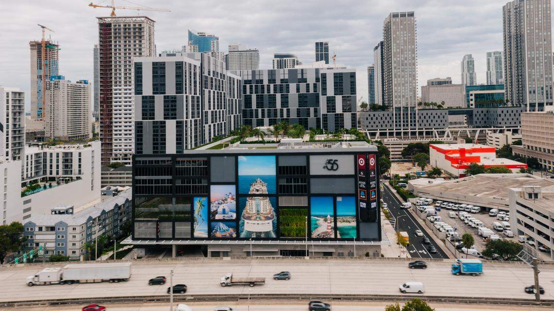 Sawyer’s Walk development has opened 578 residential units, a public plaza and a new Target, Burlington, Five Below and Aldi supermarket at 249 NW Sixth St. in Miami’s Overtown community as of November 2024. A Ross Dress for Less store is next in March 2025.