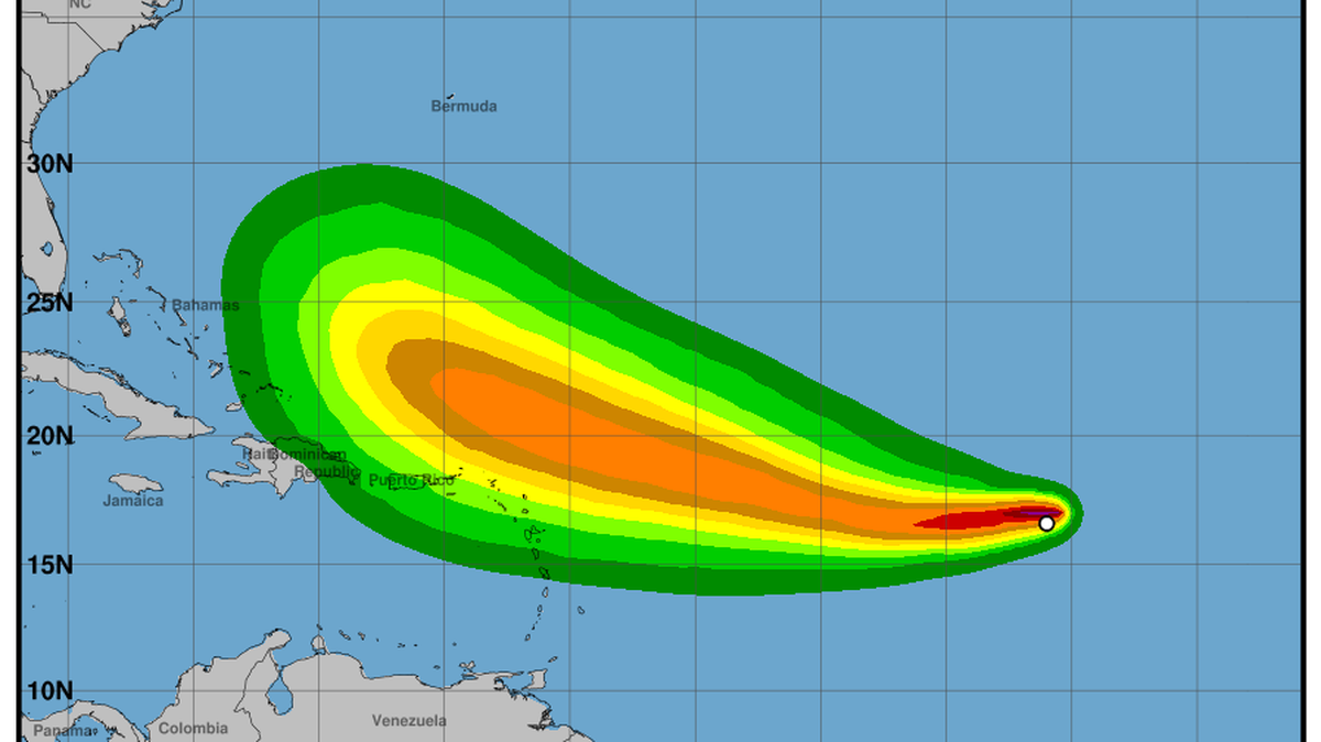 When will Tropical Storm Erin become a hurricane? Friday, most likely.