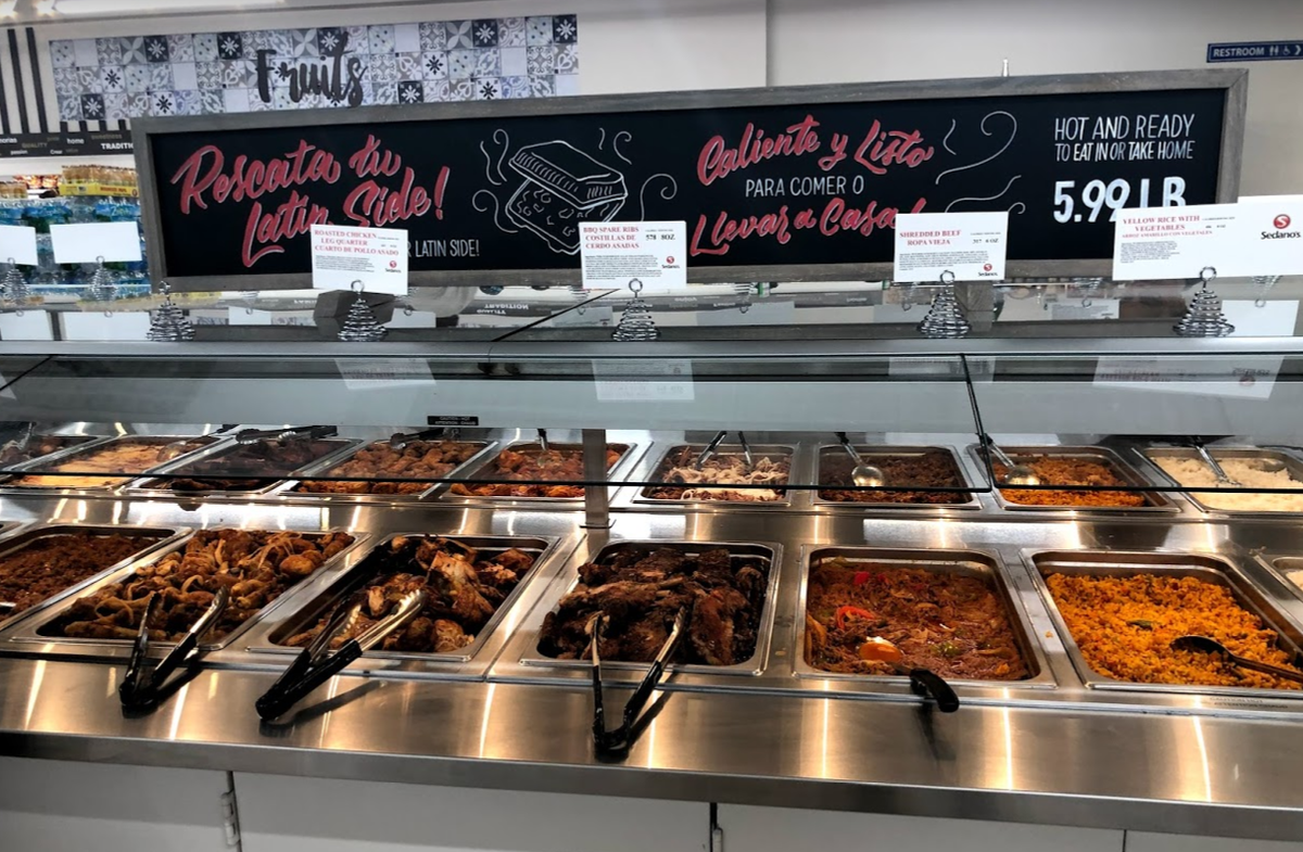Hot buffet at Sedano’s in Hialeah