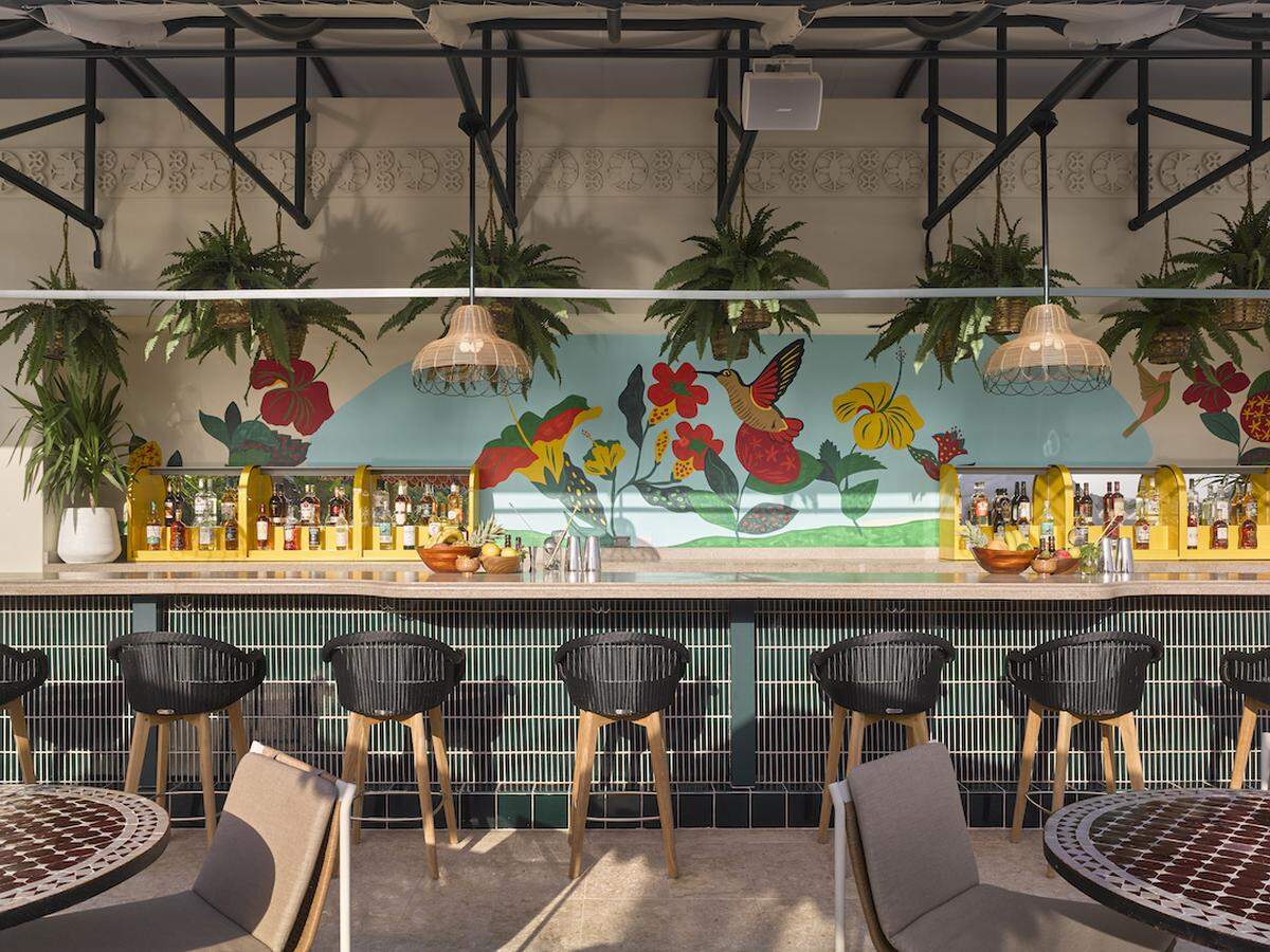 Sip Sip rooftop bar at the renovated Mayfair.