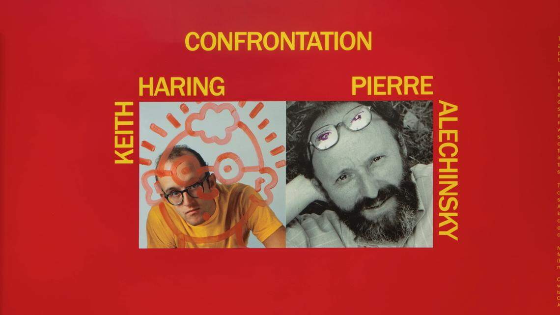 Keith Haring and Pierre Alechinsky’s original works are on display together at NSU Art Museum Fort Lauderdale in “Confrontation: Keith Haring and Pierre Alechinsky,” an exhibit on view until October 2. The show, which includes four Haring pieces that have never been exhibited before, presents the artists’ works side by side for the first time.
