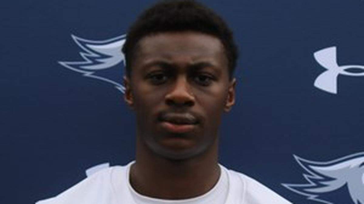 Colbie Young played his freshman season at JUCO Lackawanna College in Scranton, Pennsylvania, in 2021.