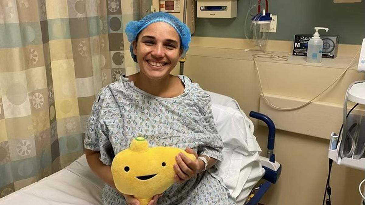 Valerie Salnave, 37, is an oncology nurse at Baptist Health Miami Cancer institute. She donated part of a liver to a stranger.