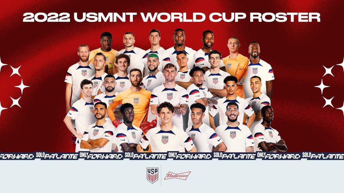The 2022 U.S. World Cup team is loaded with talent but has just one player with World Cup experience -- Inter Miami right back DeAndre Yedlin (green hair).