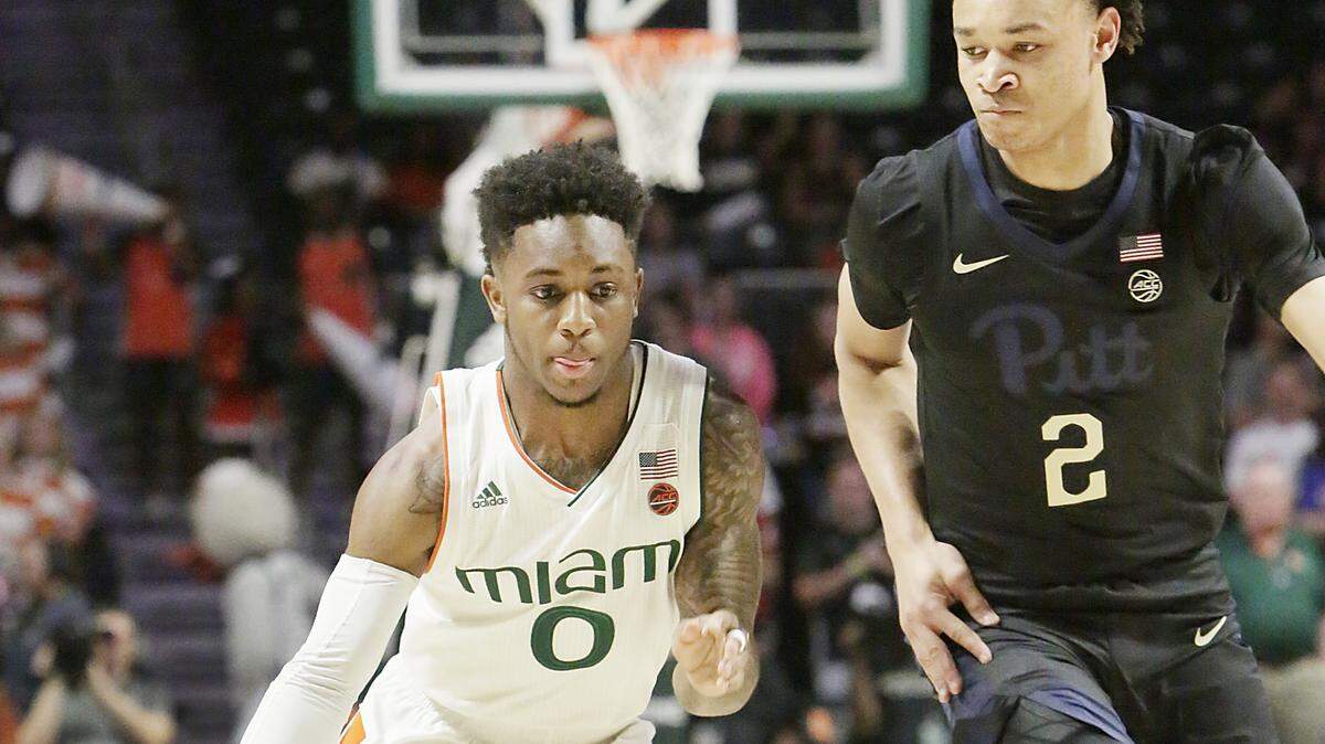 Miami’s Chris Lykes scored 26 points against Wake Forest on Feb. 26, but the Canes collapsed in the closing seconds.