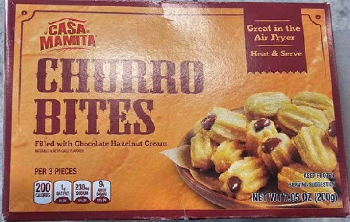 Casa Mamita Churro Bites sold at Aldi stores.