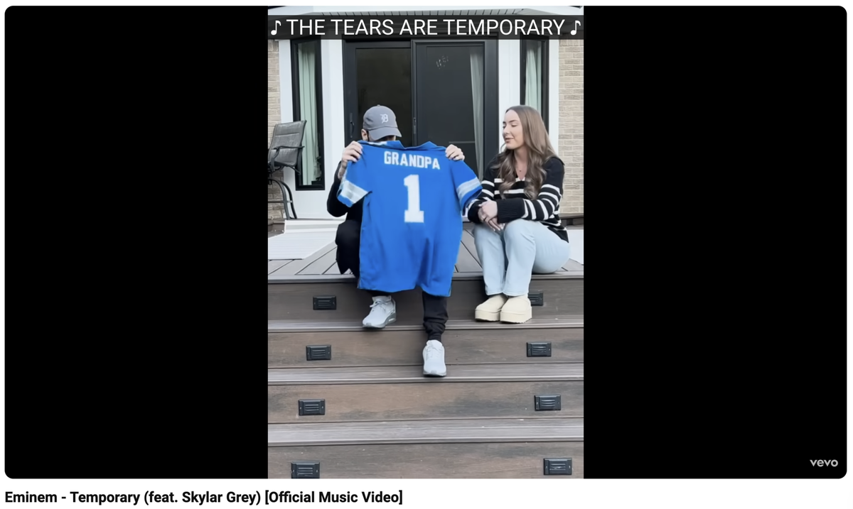 Eminem shares big announcement in his new music video.