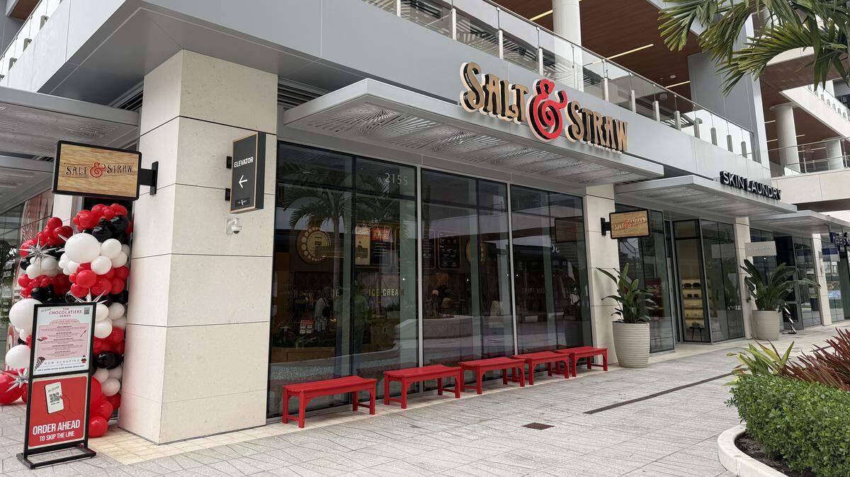 The new Salt & Straw in Aventura.