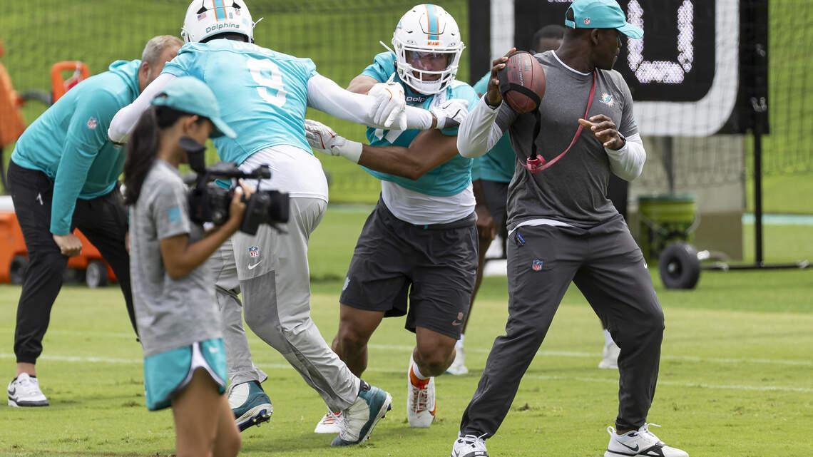 Dolphins’ Trey Moore won’t be back soon. Hafley offers more news, updates