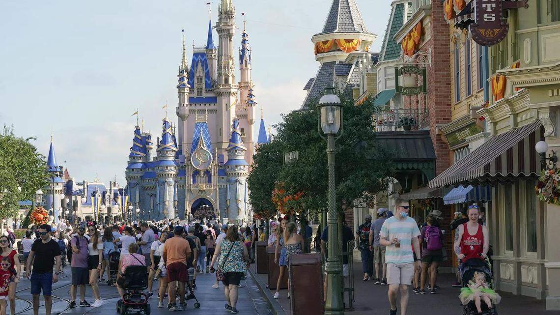 Disney World in Orlando has been the target of Florida Gov. Ron DeSantis’ retaliation for publicly opposing the “Parental Rights in Education” bill, also known as the “don’t say gay” bill.