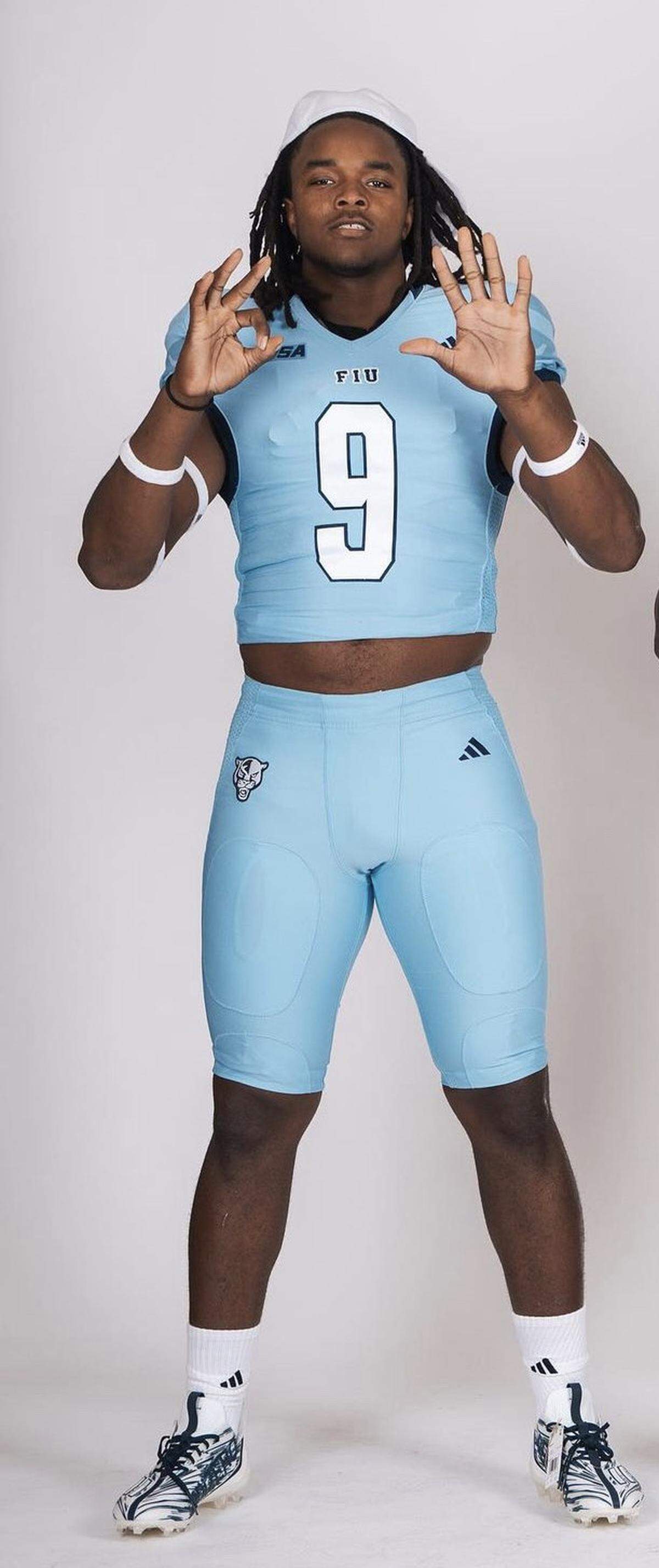 Eddie Walls III, an alum of South Fort Myers High, played the past two seasons at Bethune-Cookman before transferring to FIU and hopes to make an impact in their linebacker rotation.