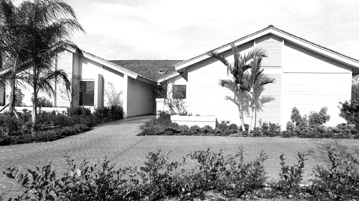 In 1987, a new home by Hugins Construction Corp. in the Pine Grove neighborhood Coral Springs.