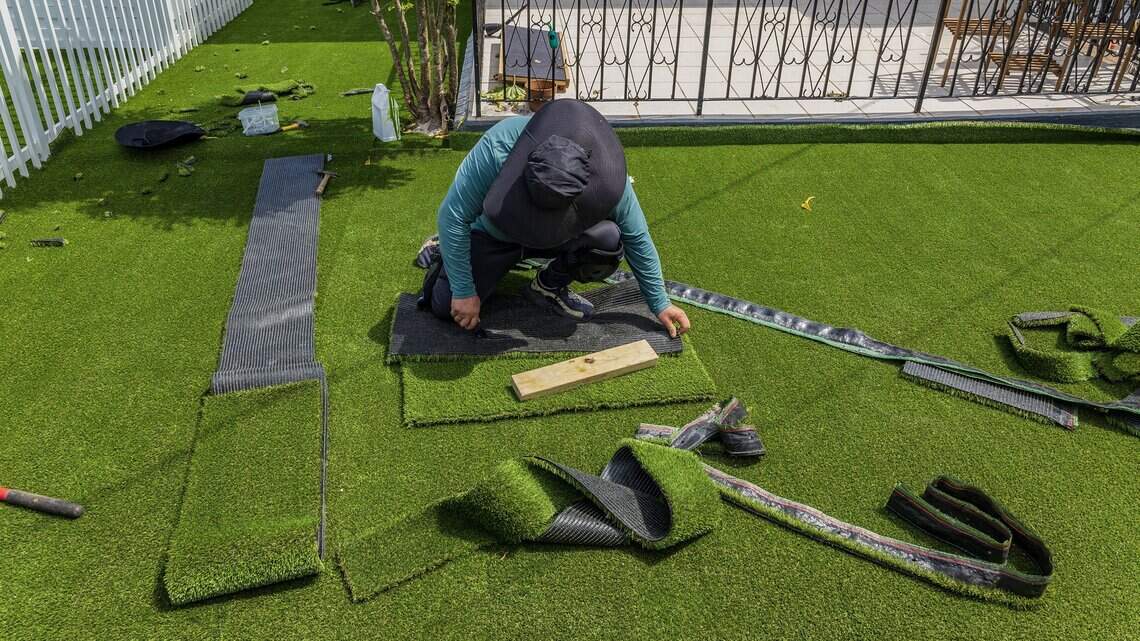 Fake grass is greener but is it worse for the environment? Florida a new testing ground
