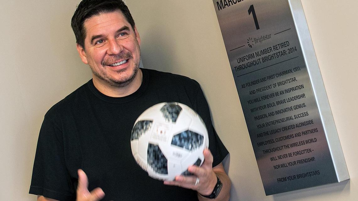 Marcelo Claure, the Miami investor now overseeing Softbank Group as well as Beckham soccer proposal on Monday, September 17, 2018