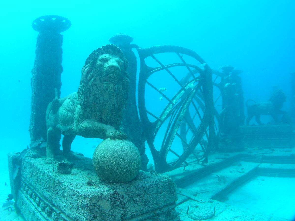 The Neptune Memorial Reef off Key Biscayne is an environmentally friendly burial ground.